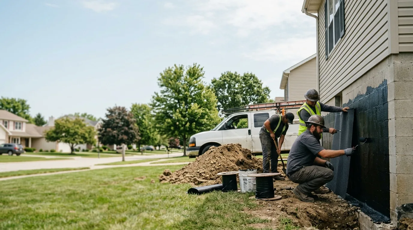 Basement Waterproofing in Indianola, IA near me